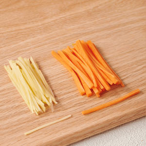 Rallador de Doble Cara Homecook de Acero Inoxidable, Multifuncional, para Patatas y Verduras, Verde Beige - Product Image 2