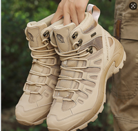 Bottes de travail antidérapantes pour hommes chaussures de randonnée tactiques respirantes pour le camping en plein air chasse tout-terrain utilisation hivernale