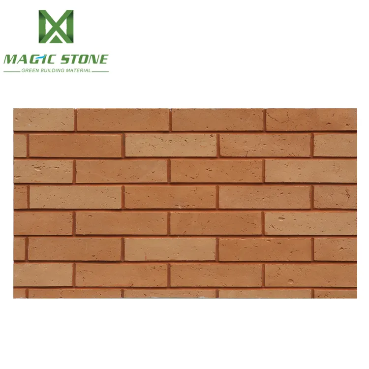 New tech 3d flexible brick panel thin brick veneer flexible split facing brick
