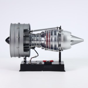Motore Turbofan Civile Interamente in Metallo, Assemblato e Funzionante, Regalo Decorativo DM121, Cina Continentale 14+ - Product Image 5