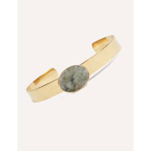 Bracelet ajustable YFB B274 pour femme, printemps-été, pierre naturelle et acier inoxydable, vente en gros, bracelets et joncs tendance - Product Image 1