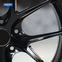 Rines Cóncavos de Aleación de Aluminio 6061 Forjados DEAN DP200 de 17/18/19/20 Pulgadas en Negro Brillante para BMW-525, Diseño OEM Ligero y Personalizado