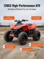 Quad à essence XuanYu XY-STC-1 120cc 4 temps de haute qualité, transmission par chaîne, vitesse 60 km/h, véhicule de drift pour adultes et enfants