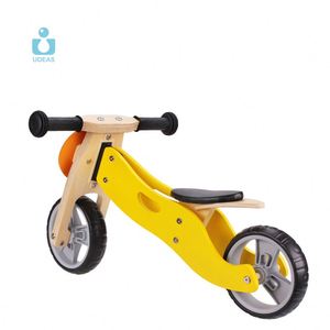 UDEAS 2 <span class=keywords><strong>en</strong></span> 1 <span class=keywords><strong>tricycle</strong></span> pour enfants vélo pour bébé vélo d'équilibre <span class=keywords><strong>en</strong></span> <span class=keywords><strong>bois</strong></span> à trois roues pour enfants <span class=keywords><strong>sans</strong></span> pédale - Product Image 3