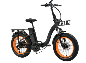 Vélo électrique pliant à pneus larges 20x4.0, modèle le plus populaire, pour la vente en gros, Vélo électrique pliant Wave Fat - Product Image 4