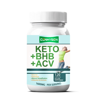 Cápsulas de Suplemento Dietético de Fibra Keto ACV BHB de Marca Privada, Cápsulas Keto BHB, Suplementos para la Pérdida de Peso, Cápsulas Dietéticas