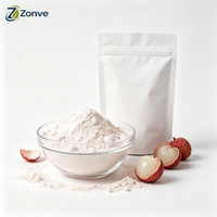 OEM Superfood Natuurlijk Lychee Poeder Antioxidanten Grondstof voor Functioneel Voedingsproduct Lychee Sap Poeder