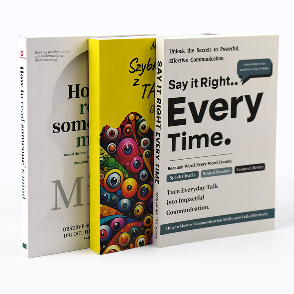 Custom Book Printing For Publisher Bookmaker-Individual Volumes Dictionaries Soft/Hard Cover Books Custom Size Options
