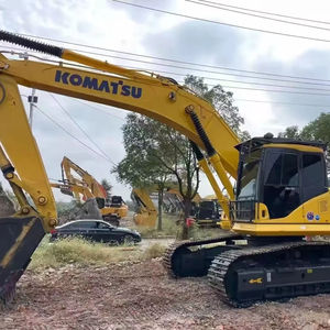 Excavatrice Komatsu PC350 d'occasion en gros, 35 tonnes, sur chenilles, vente aux enchères, marque japonaise originale pour l'exploitation minière - Product Image 3