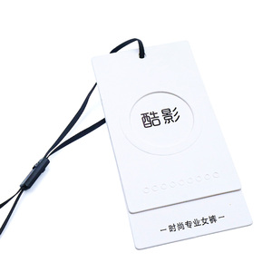 Custom Embossed Hang <strong>Tags</strong> with Colored Paper Design Luxury Textured <strong>Material</strong> for Garment Industry and Fashion Accessories - Product Image 6