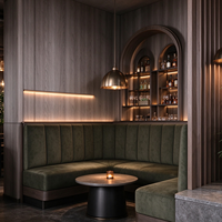 Meuble Bar de Luxe Personnalisé pour Cave à Vin, Comptoir Commercial, Bar de Nuit, Hôtel, Restaurant – Vitrine en Verre, Rangement, Design Intérieur
