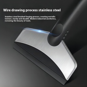 Đa Chức Năng Thép Không Gỉ Xe Kính Chắn Gió Tuyết Loại Bỏ Xẻng Không Trượt Băng Scraper Cho Phổ Nước Và Tuyết Cạo - Product Image 3