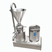 JM Series roasted sesame paste almond soy milk chili garlic sauce surimi grinding equipement stainless steel colloid mill