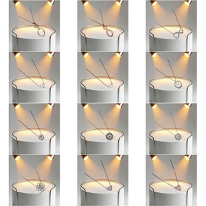 Collar DIY de Alta Calidad para Mujer, Regalo de Cumpleaños con Logo S925 <span class=keywords><strong>Ale</strong></span>, Souvenir - Product Image 5