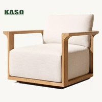 Ensemble de meubles de jardin de luxe modernes en bois, canapé, banc imperméable, siège de jardin, canapé d'extérieur en teck