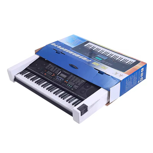 Xách Tay Kỹ Thuật số điện tử Organ bàn phím <span class=keywords><strong>USB</strong></span> MIDI kết nối giá teclado âm nhạc làm bằng nhựa bền Đàn piano điện - Product Image 5