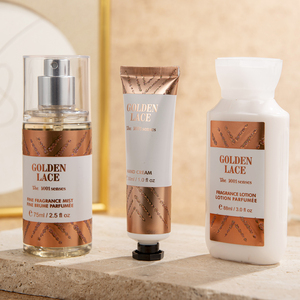 Vente en gros, nouveauté, ensemble cadeau 3 pièces pour le bain et le corps avec parfum à la vanille, ensemble cadeau pour femmes pour <span class=keywords><strong>spa</strong></span> à domicile - Product Image 6