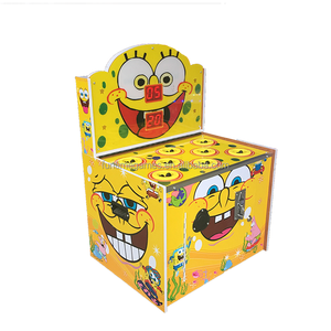 In vendita <span class=keywords><strong>SpongeBob</strong></span> Whack una talpa che colpisce la rana per bambini macchina da gioco Frog Hammer Arcade redimtion Game Machine - Product Image 4