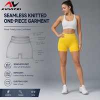 Shorts de sport pour femmes, style cycliste, taille haute, effet ventre plat, froncé discret, pour la course et le yoga, 3.6" / 4.5" / 6"
