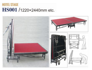 Алюминиевая складная мобильная сцена для танцев, для отелей, свадеб, банкетов, вечеринок, концертов - Product Image 4