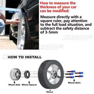 Adaptador Separador de Ruedas de 20 mm para Automóvil, CB 72.56 mm, PCD 5x120 mm, M12x1.5, para BMW Serie 1, 3, 5, 6, 7, 8, Z3, M3, M5, M6, X1 - Product Image 5