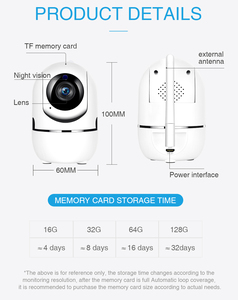 Nhà máy trực tiếp giá không dây bé máy ảnh ycc365 tự động theo dõi đám mây thông minh Home an ninh không dây WIFI IP CCTV Camera An Ninh - Product Image 6
