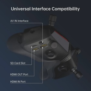 Lunettes FPV numériques OLED 1080P HD à très faible latence 50 °   Casque FPV FOV avec entrée/sortie HDMI pour drone de course FPV Freestyle - Product Image 3