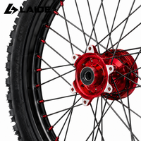 Jeu de roues tout-terrain Sur Ron Ultra Bee 21/18 pouces, 21x1.6 18x2.15, 36 rayons, jantes en aluminium 7116 avec pneus Kenda, moyeu CNC, moto tout-terrain