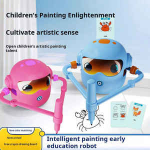 Robot de <span class=keywords><strong>dessin</strong></span> intelligent, robot de peinture intelligent, jouets de <span class=keywords><strong>dessin</strong></span> pour enfants, cadeaux d'anniversaire pour filles, jouets éducatifs précoces - Product Image 5