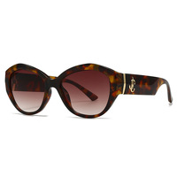 Lunettes de soleil carrées tendance UV400 pour femmes, style streetwear européen et américain, modèle influenceur 2502