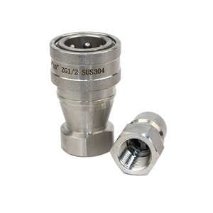 Feman Stainless Steel <b>Quick</b> Connect Couplings 18143812341 Inches Threaded Hydraulic Pneumatic High Pressure Pipe Fittings - Product Image 4