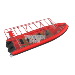 Yoowin 8.6m Barca RIB <span class=keywords><strong>in</strong></span> Alluminio Personalizzata ad Alta Velocità per 16 Persone, Taxi Acquatico Certificato CE per Crociere Fluviali e Trasporto su Canali - Product Image 5