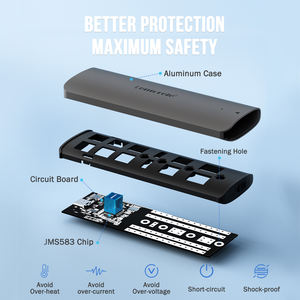 SD1L USB C Gen2 10Gbps 2 2 سرعة عالية <span class=keywords><strong>M</strong></span> مفتاح SSD قرص صلب خارجي - Product Image 3