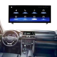 Radio de navigation GPS Android Qualcomm 10,25 pouces pour Lexus IS IS200 IS250 IS300 2013-2017, Carplay Bluetooth stéréo pour voiture