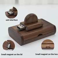 Flash Drive USB kayu Logo kustom kualitas tinggi 3.0 4GB-128GB PenDrive 2.0 hadiah terbaik untuk komputer ukuran memori bawaan 32GB