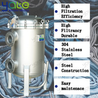 Filtre à eau multi-sacs de qualité industrielle, fabriqué en acier inoxydable 304/316 pour un traitement efficace et pratique des textiles et des peintures