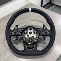 En stock pour Audi TT R8 TTRS TTS 4S MK2 A6 S6 RS6 A7 S7 RS7 A8 S8 D4 A3 S3 Volant en cuir Pièces automobiles