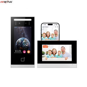Hiwink video cửa liên lạc ngoài trời kiểm soát truy cập hệ thống cổng chính trạm với video không dây <span class=keywords><strong>intercom</strong></span> IC/NFC Home an ninh Kit - Product Image 1