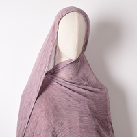 Nouvelle Arrivée 2025 Foulards Légers en Rayonne Viscose de Luxe pour Femmes Musulmanes, Texture Teinture Froissée, Foulard Hijab d'Usage Quotidien