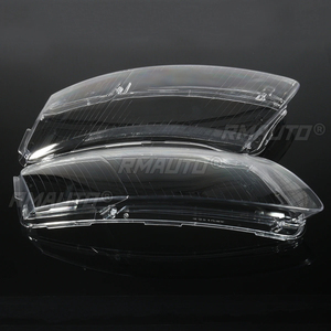 ฝาครอบไฟหน้าแบบใส  เลนส์ครอบโคมไฟหน้า  ฝาครอบไฟหน้า  อะคริลิค สำหรับ Audi A6 C6 ปี 2004 2005 2006 2007 2008 2009 2010 2011 - Product Image 3