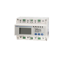 Triphasé 380V DTSU666380V1. Compteur d'énergie électrique numérique à affichage RS485, type rail, à inductance mutuelle 4P, MODBUS 5 (6) a
