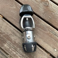 Accessoires de plongée : Interface de première étape respirante en acier inoxydable pour régulateur de plongée, ensemble de plongée écologique et confortable
