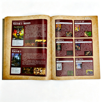 Guía de Juego, Libros de Estrategia, Manual de Instrucciones de Juego, Tapa Blanda, Encuadernación Cosida con Hilo, Papel de Arte, Laminación de Película, Impresión Offset