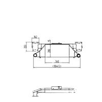El intercooler de placa de intercambio más popular, 100% a prueba de fugas, para Audi SQ7, RS6, C8, S4 B9, TT8N, reemplazo de intercooler