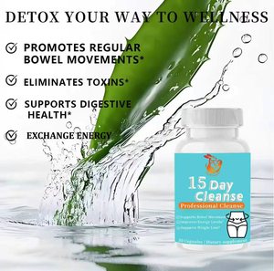 Cápsulas de Desintoxicación de Colon de 15 Días de Marca Privada OEM, Cápsulas para la Salud Intestinal y la Pérdida de Peso, para el Control Intestinal y la Función Digestiva - Product Image 4