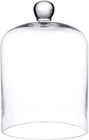 Cloche avec dôme en verre pour bougies, 16 pièces, Cloche, verre de présentation, pour bonbons, bougies