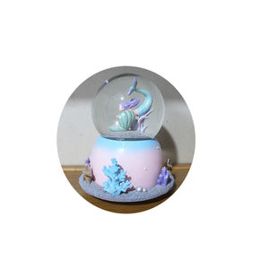 Globe de neige marin de sirène de Style <span class=keywords><strong>nordique</strong></span>, nouvel élément d'océan, cadeaux pour filles et enfants - Product Image 3