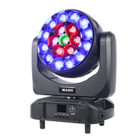 Entrepôt allemand Joyfirst 19*20W RGBW 4IN1 Zoom LED Wash Lumière de scène à tête mobile