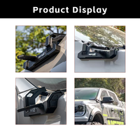 Kit Complet Aluminium Noir Mg a Pillar Mount Avec Quincaillerie