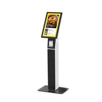 tout-en-un interactif à écran tactile pour la restauration rapide, permettant la commande et le paiement en libre-service